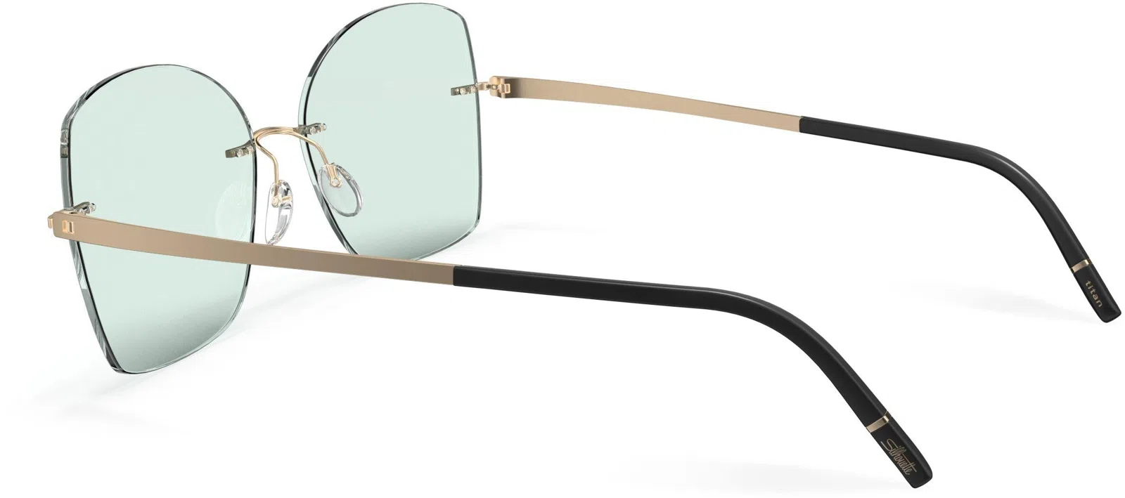 Silhouette Terranea Rimless 8193 Sunglasses - view 30